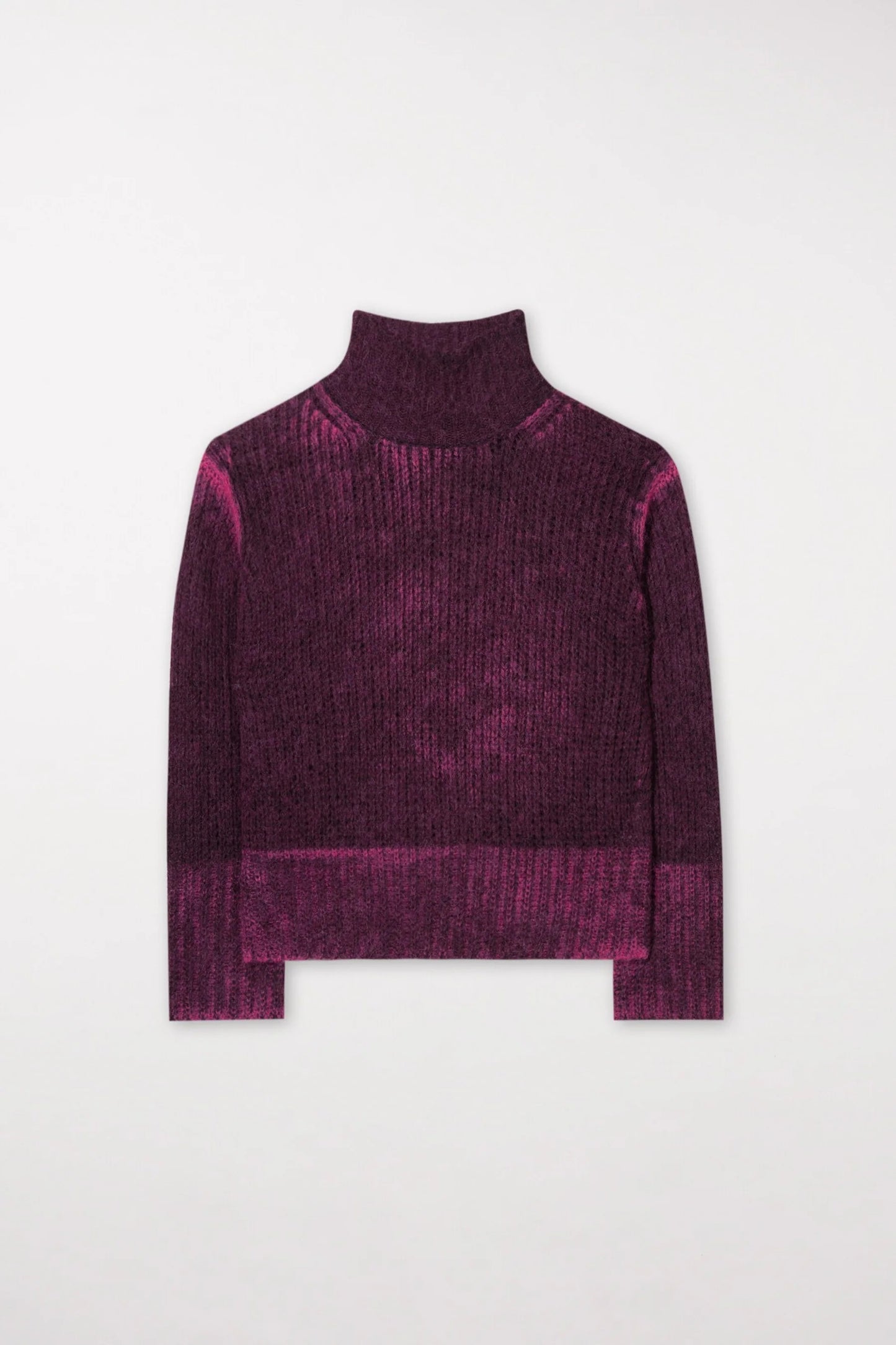 Turtleneck with Spray Effect