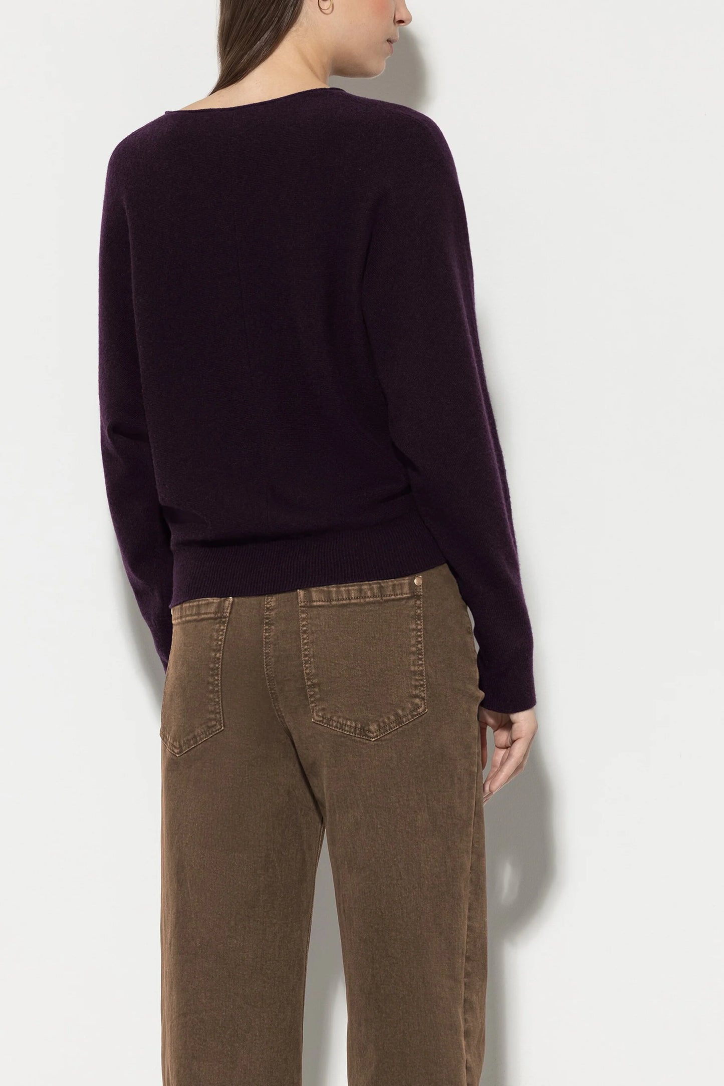 V-shape Cashmere-Blend Sweater