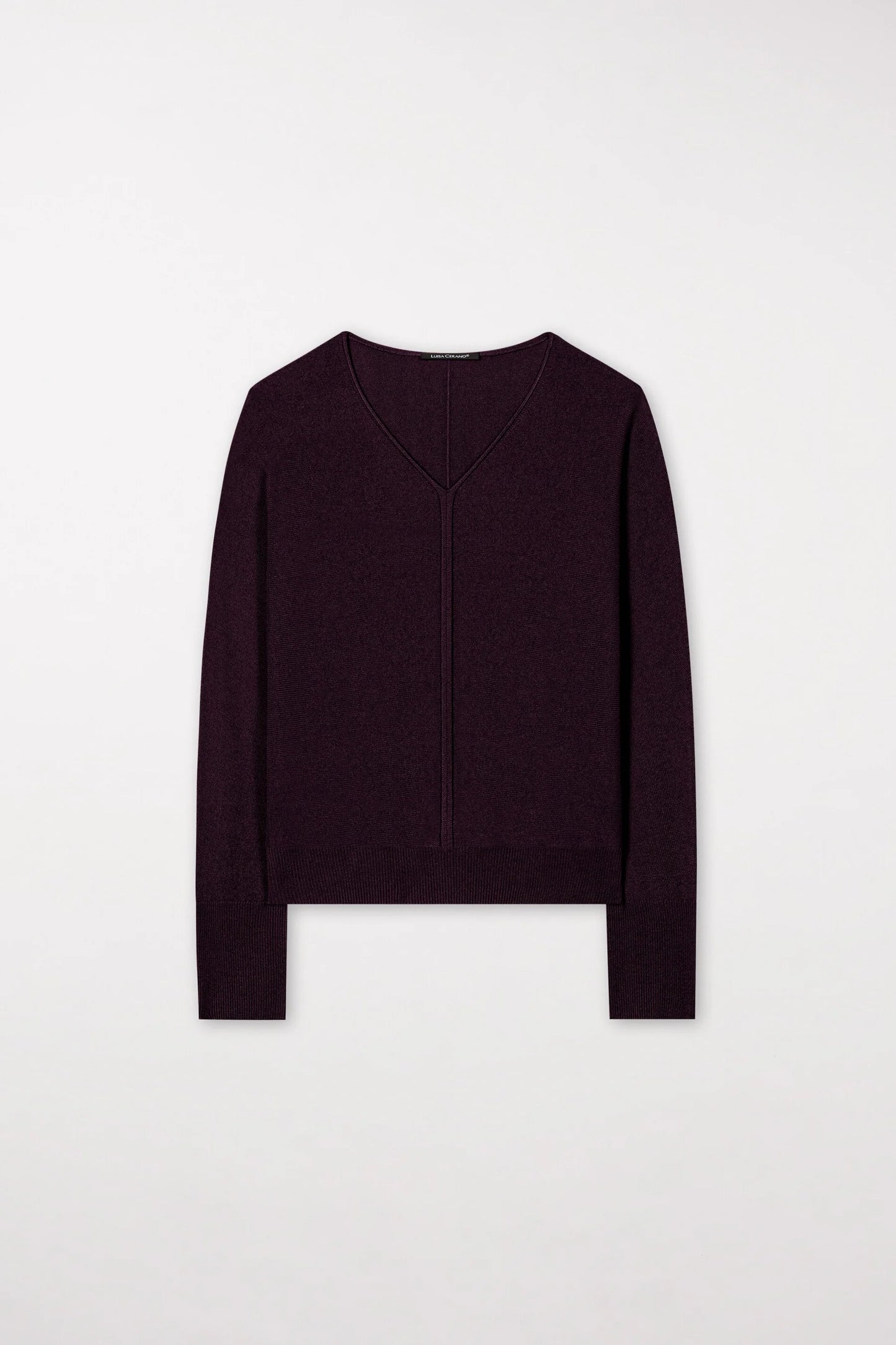 V-shape Cashmere-Blend Sweater