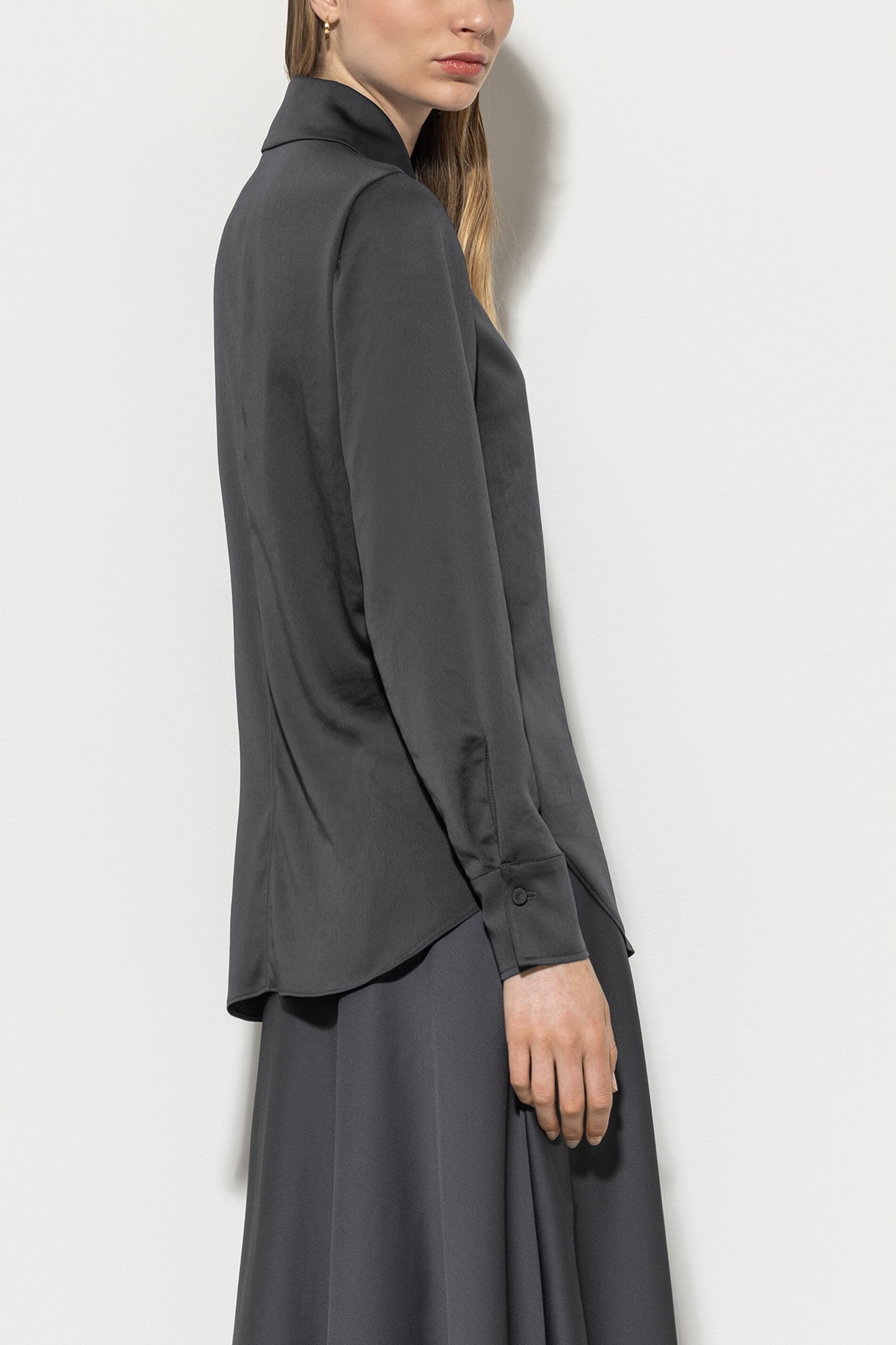 Techno Silk Shirt Blouse