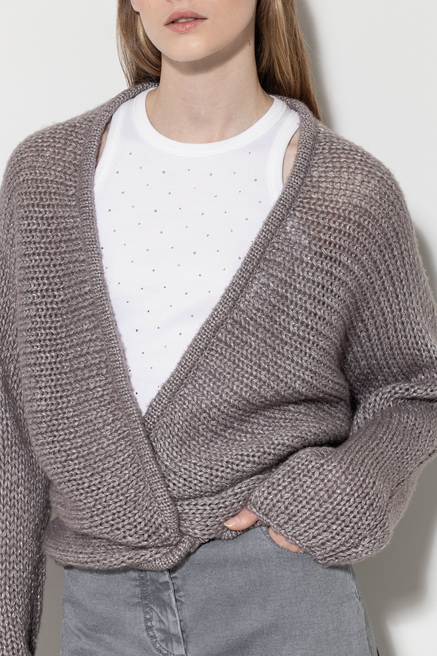 Wool Blend Cardigan