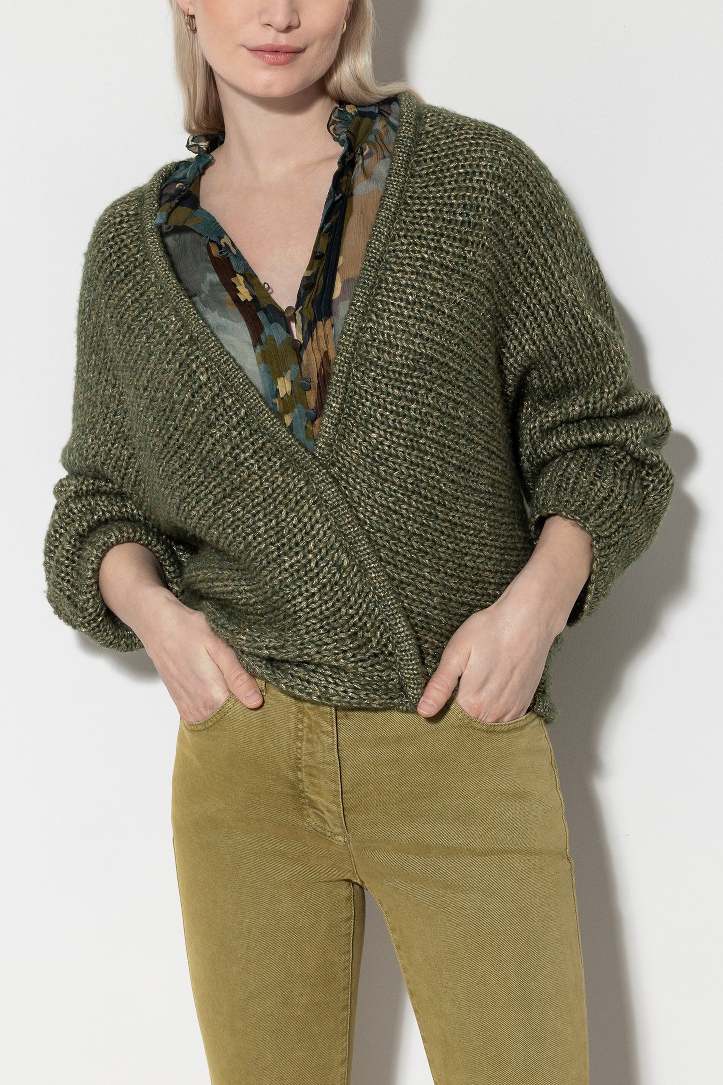 Wool Blend Cardigan