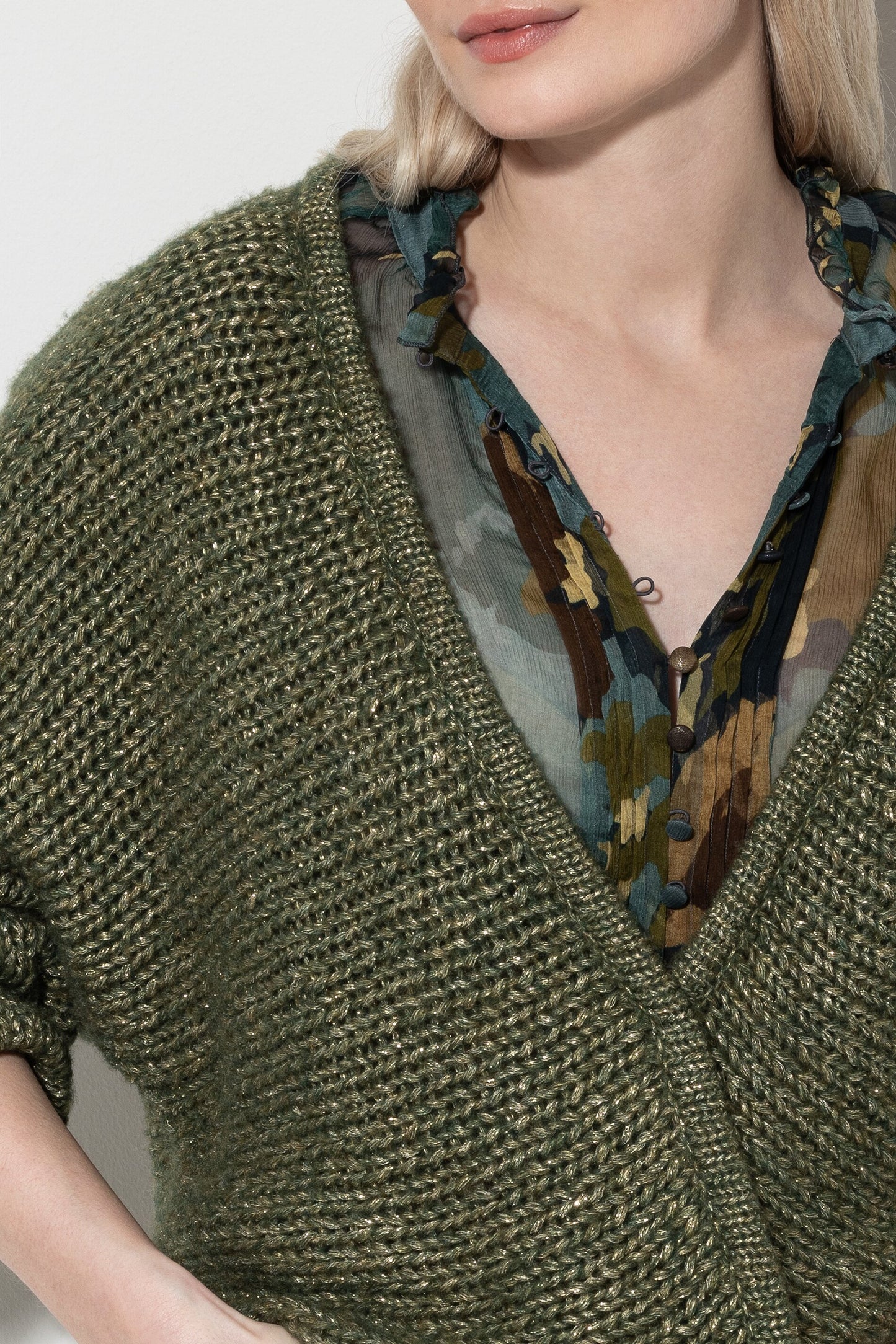 Wool Blend Cardigan