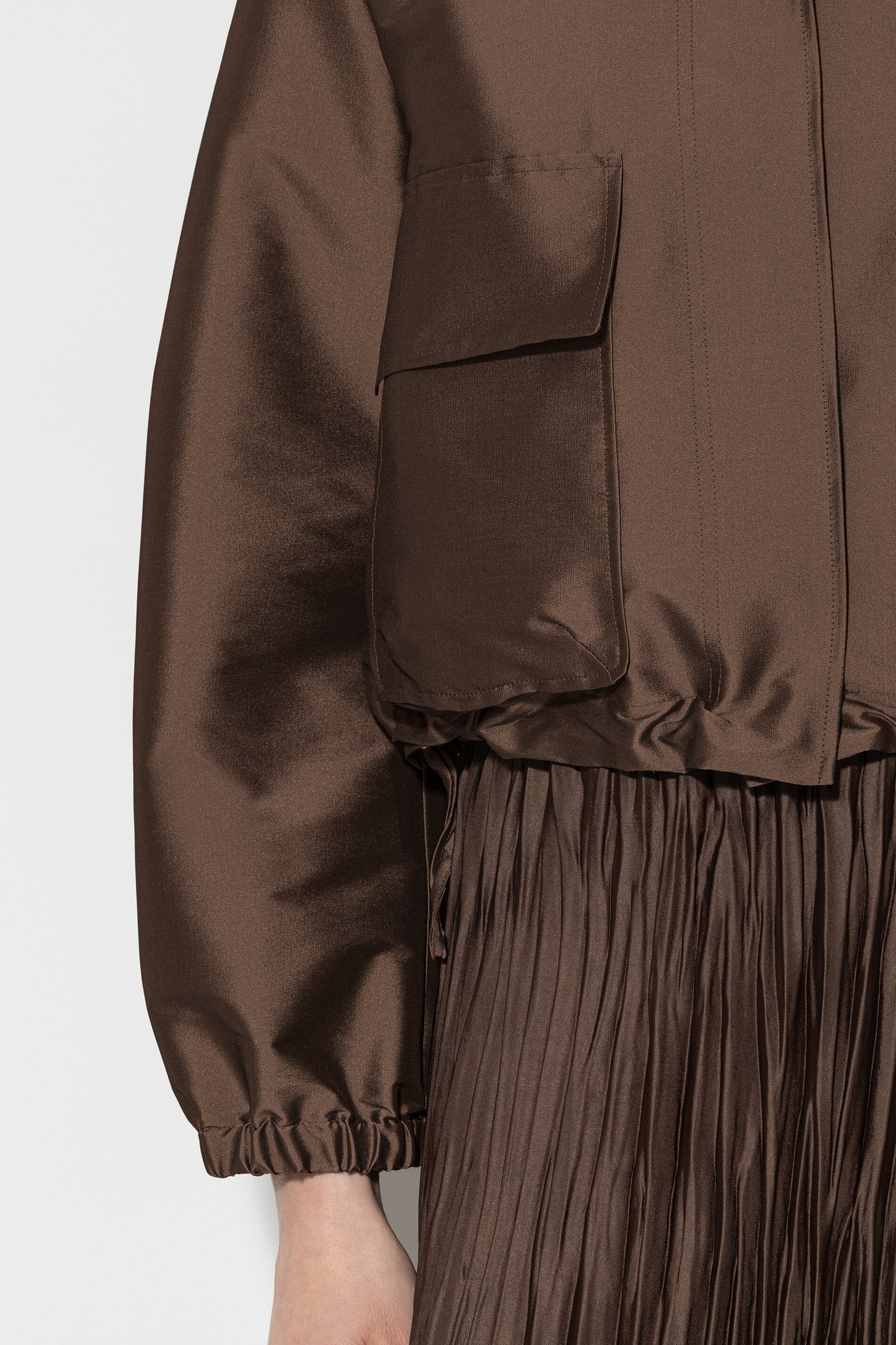 Taffeta Blouson