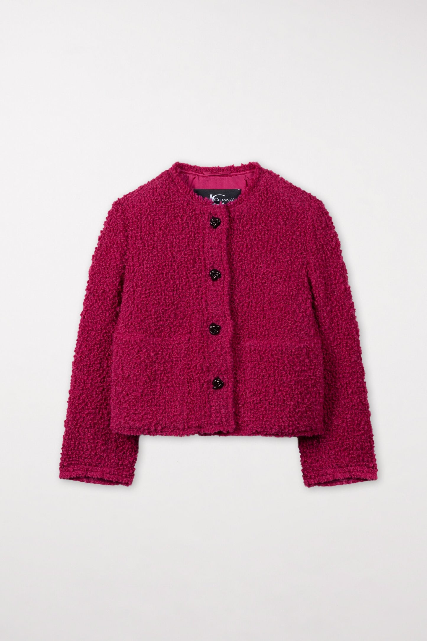 Bouclé Wool Tweed Jacket