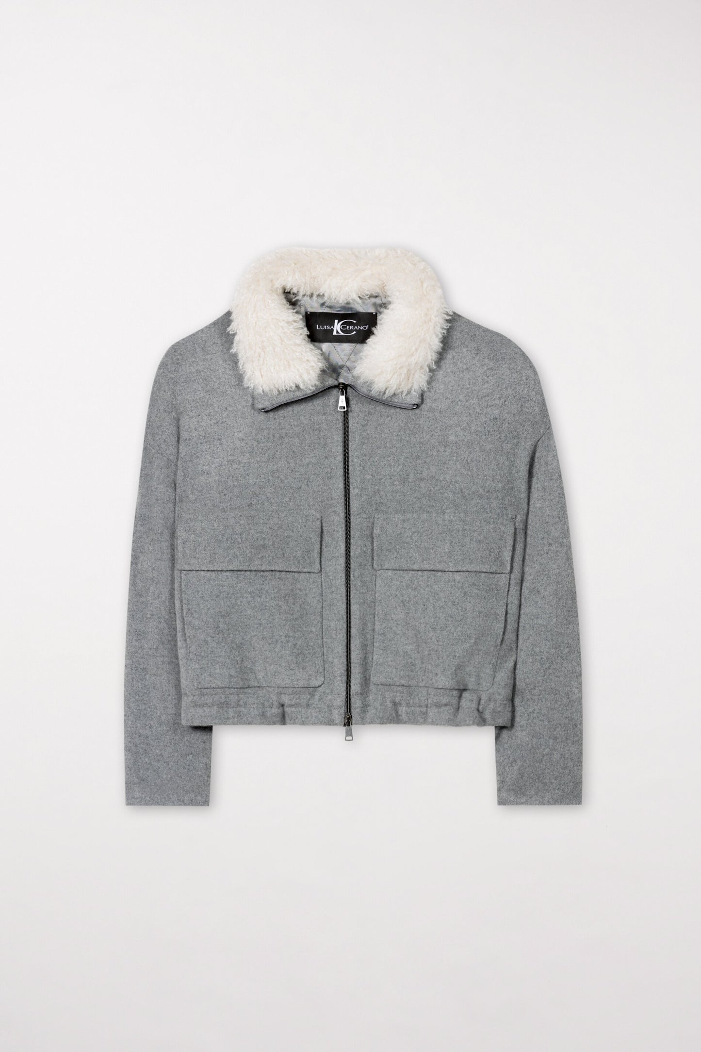 Wool Blend Blouson