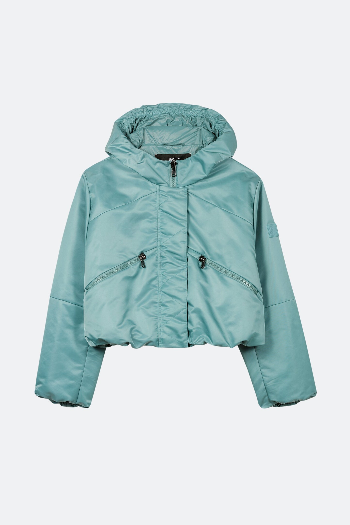 Outdoor Jacket with Zip Detail