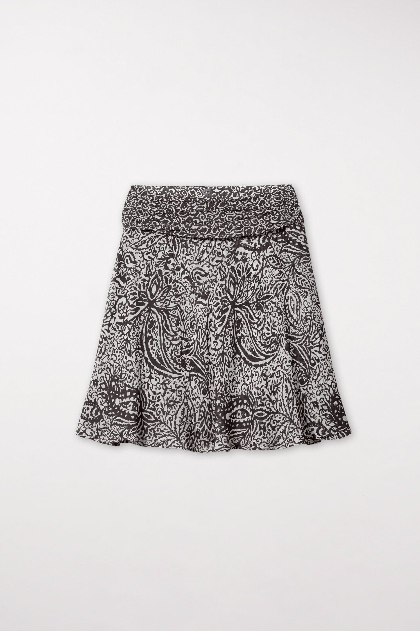 Skirt with Paisley Print