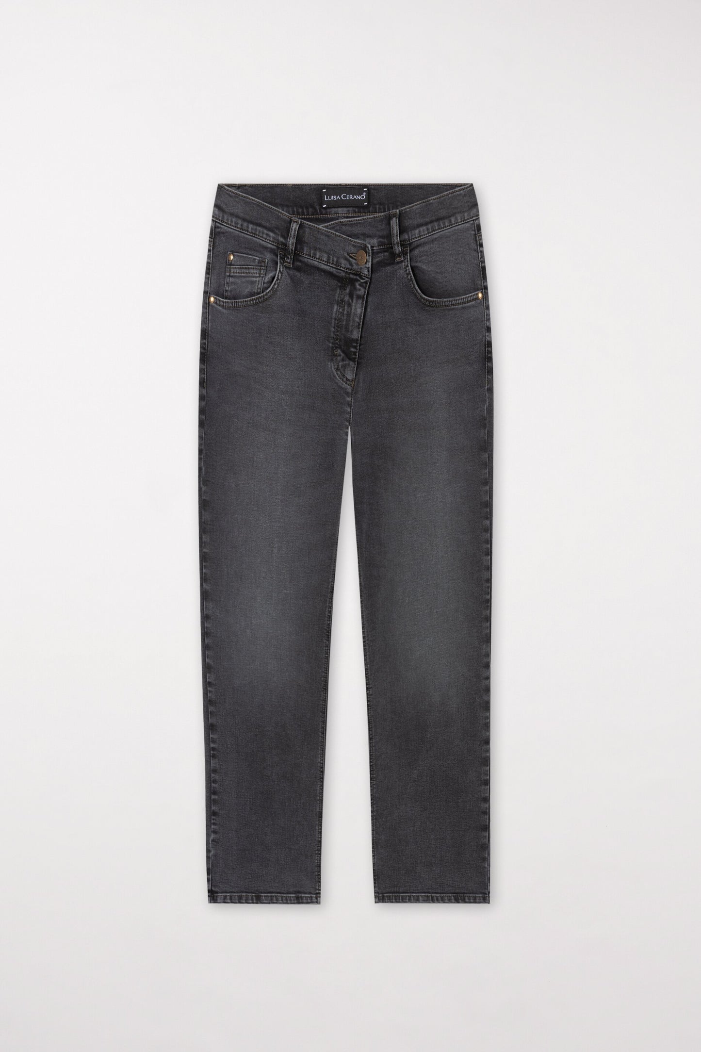 Looseleg Black Denim