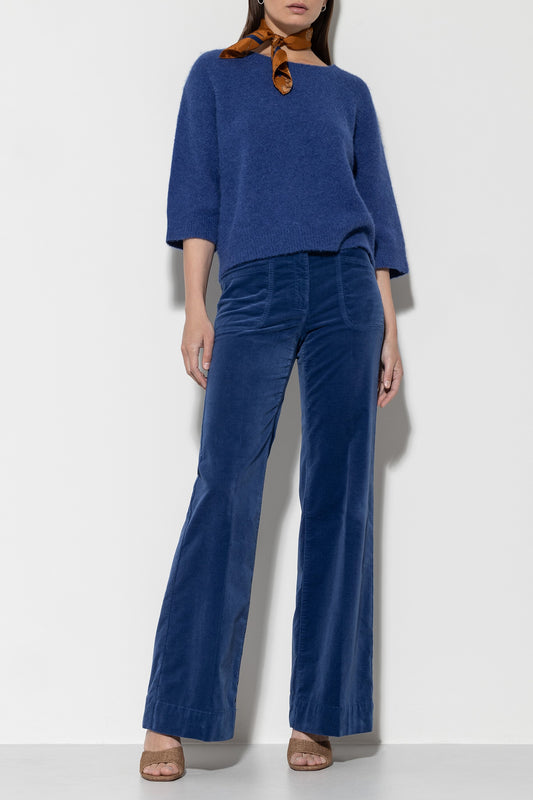 Velvet Flared Pants