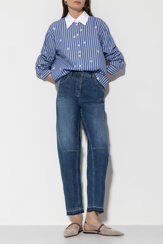 Authentic Loose-Leg Denim