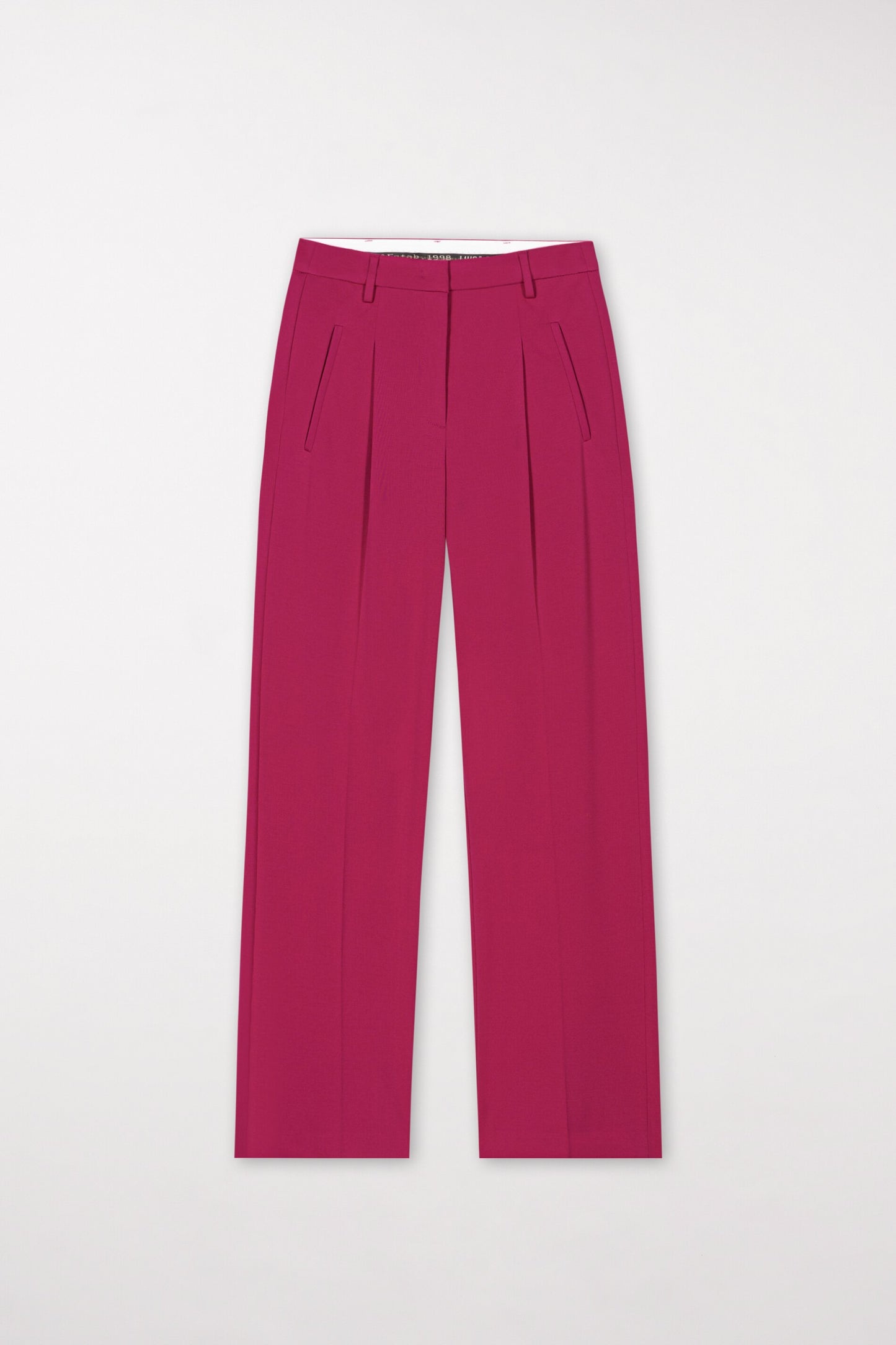 Wide-leg Pants Made from Punto-Milano