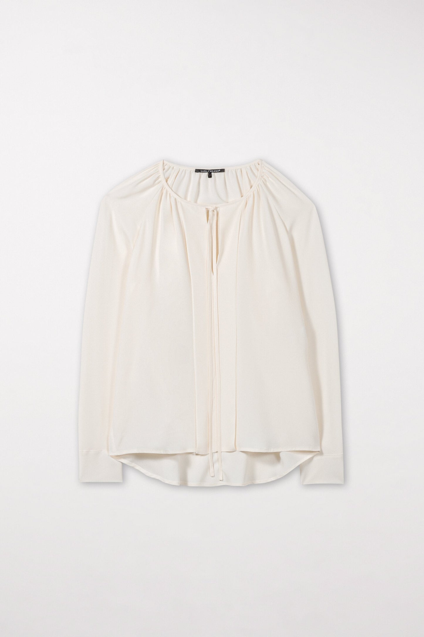 Blouse with Pleated Details