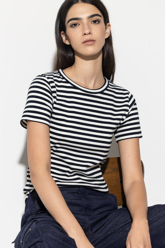 T-shirt with Stripes