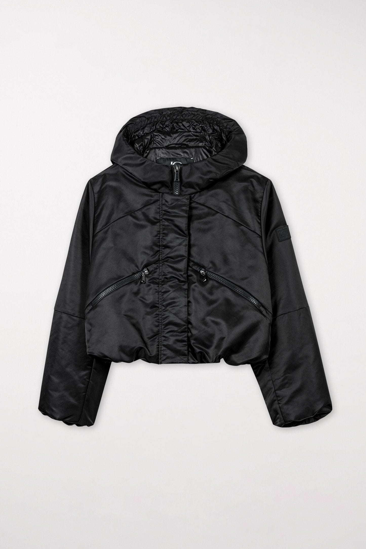 Outdoor Jacket with Zip Detail