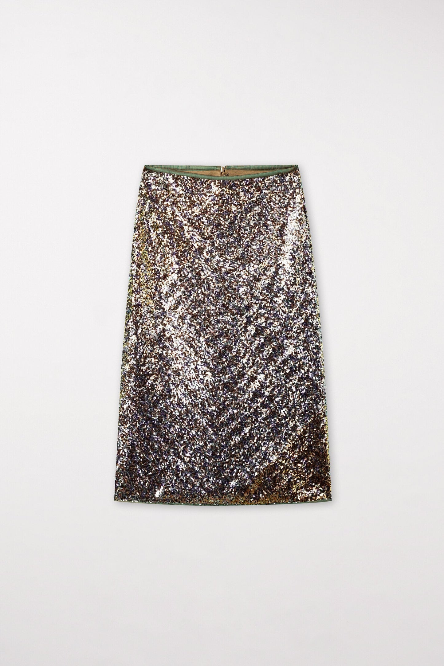 Midi Skirt with Sequins