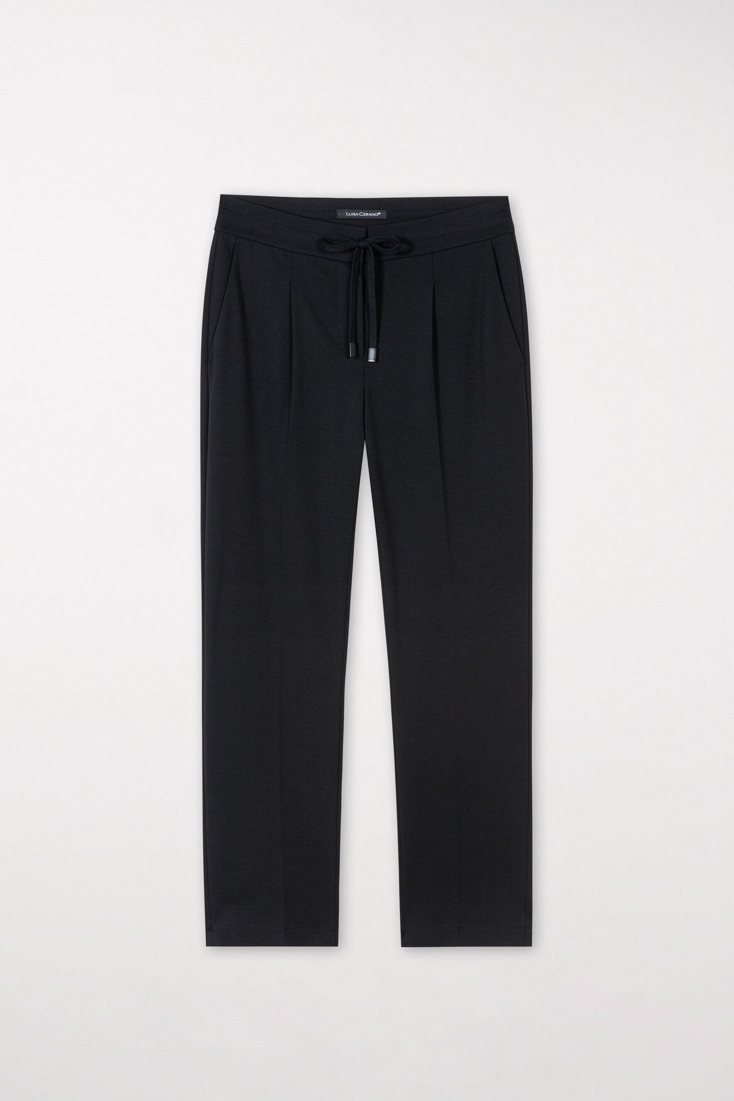 Jog Pants with Pleats