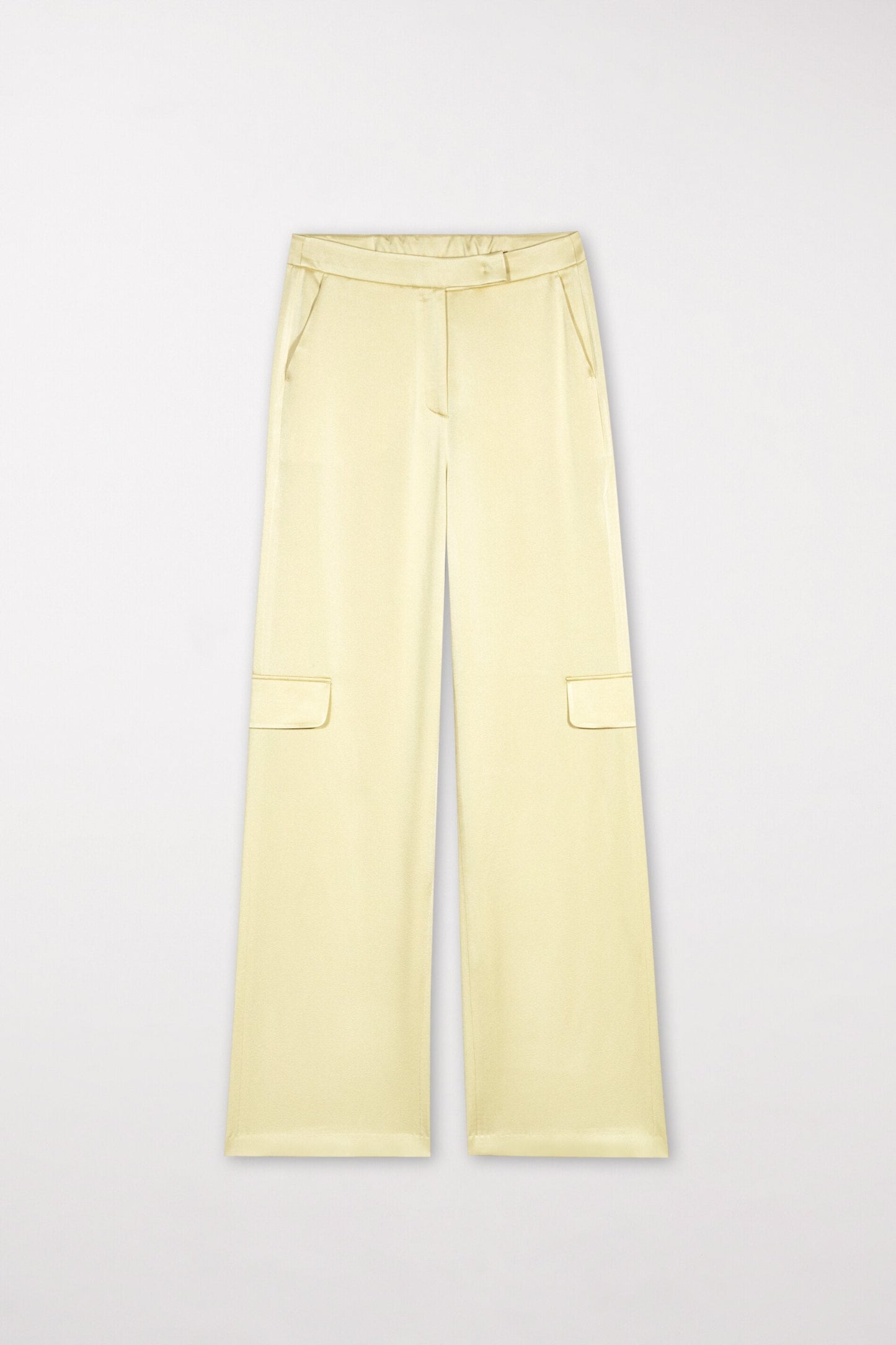 Satin Wide-leg Pants