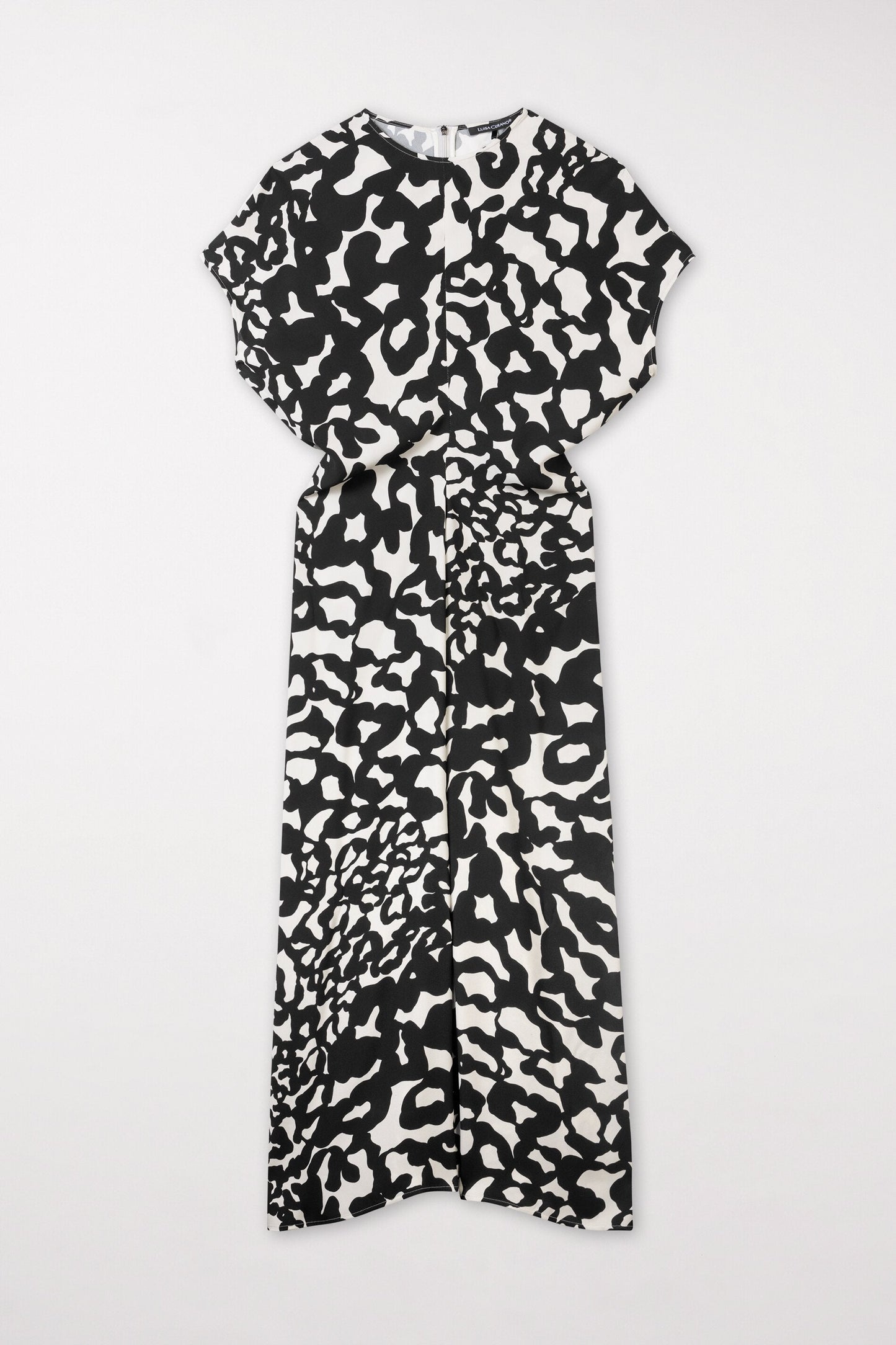 Maxi Dress with Animal Print